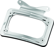 Kuryakyn 3157 Curved License Plate Mount Chrome - Photo - Primary