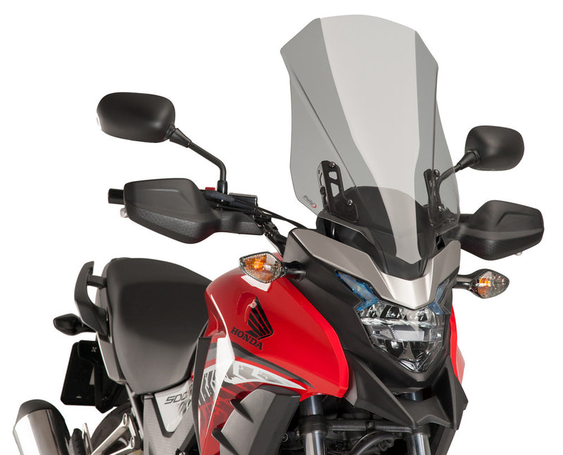 Puig Hi-Tech Parts Windscreen Touring Smoke - 8901H Honda CB500X 2016-2020