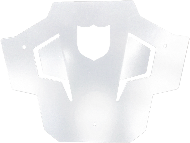 Pro Armor Rear Sport Bumper Skid Plate White - P199P367WH Polaris RZR 2020-2021