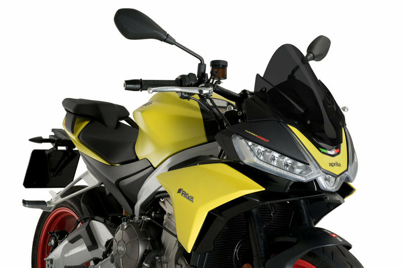 Puig Hi-Tech Parts Windscreen Z-Racing Dark Smoke APR - 20794F Aprilia Tuono 2021-2025