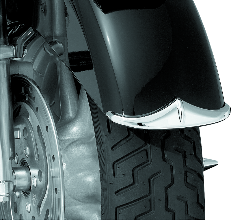 Kuryakyn 8642 Front Fender Accent Leading Edge Chrome - User 1