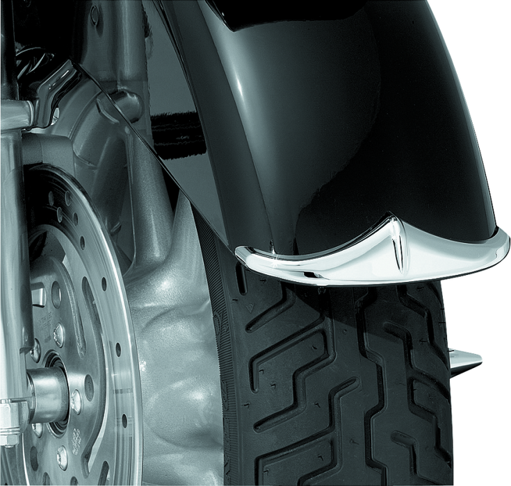 Kuryakyn 8642 Front Fender Accent Leading Edge Chrome - User 1