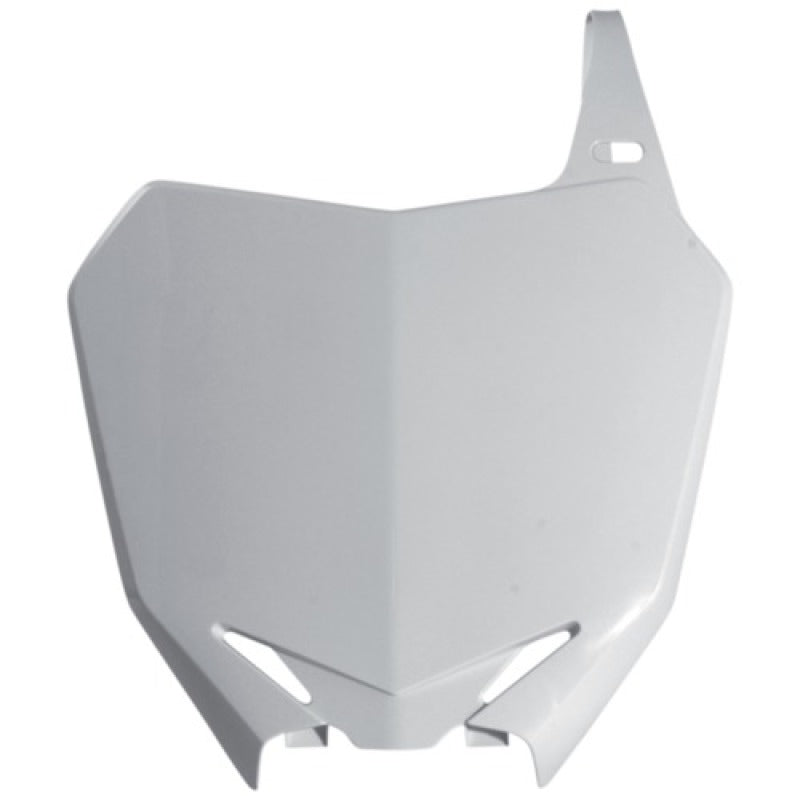 Acerbis 2113630002 08-18 Suzuki RMZ250/ RMZ450 Front Number Plate - White - Photo - Primary
