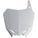 Acerbis 2113630002 08-18 Suzuki RMZ250/ RMZ450 Front Number Plate - White - Photo - Primary