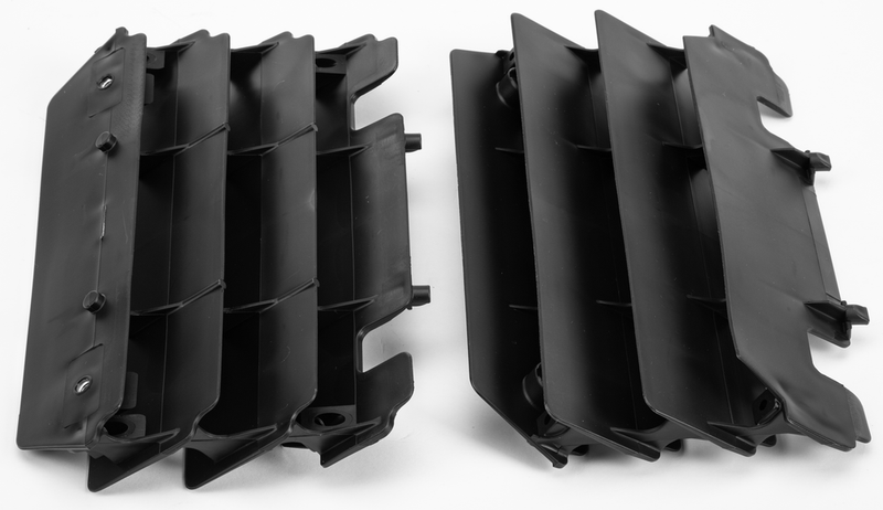 Polisport Radiator Louvers Black - 8472400001 Kawasaki KX 125 / KX 250 1997-2009