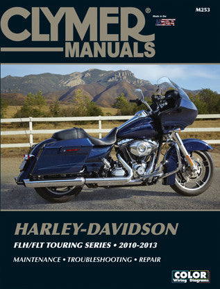 Clymer 27-M253 CM253 REPAIR MANUAL HARLEY TOURING '10-13