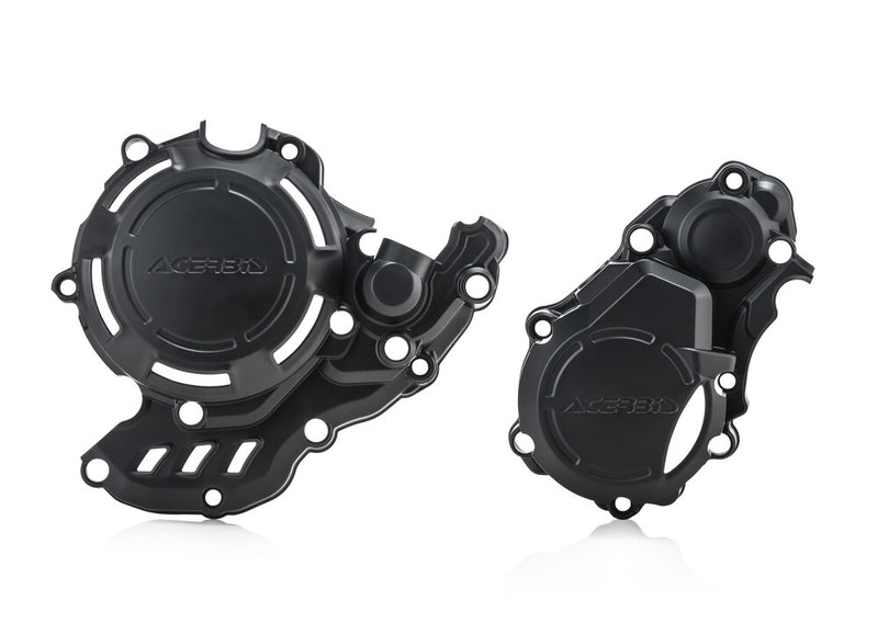 Acerbis X-Power Kit Black - 2731970001 For Husqvarna FE 250 / FE 350 2017-2023 | KTM EXC-F 250 / EXC-F 350 2017-2023