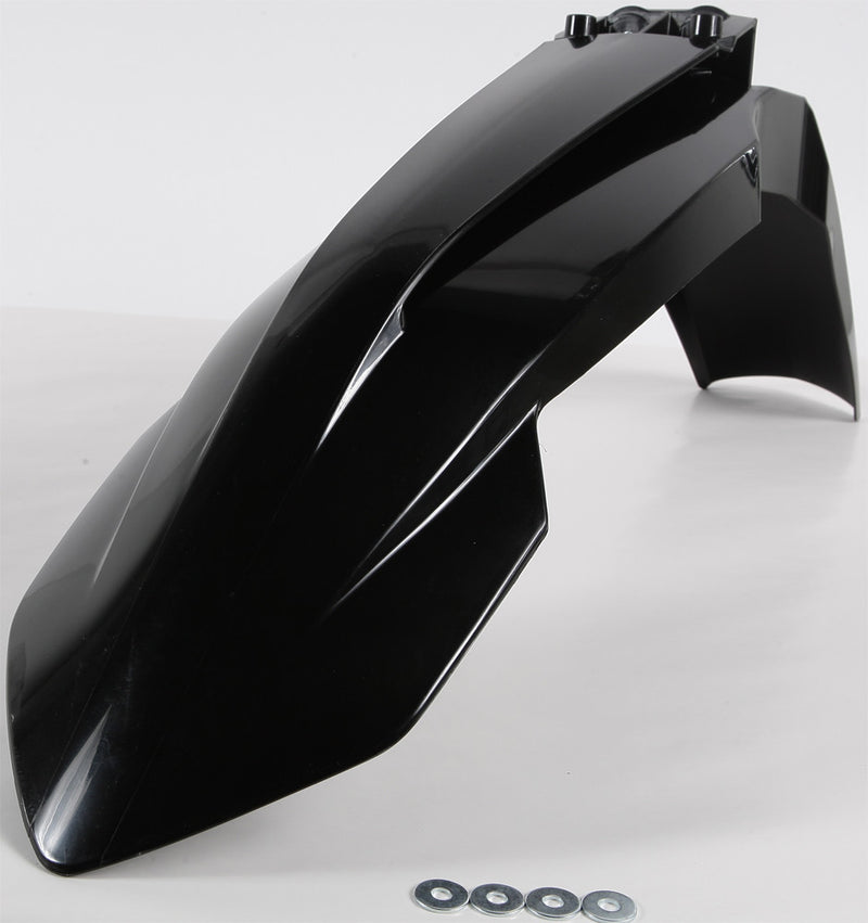 Acerbis Front Fender Black - 2421110001 KTM Dirt Bikes 2016-2023