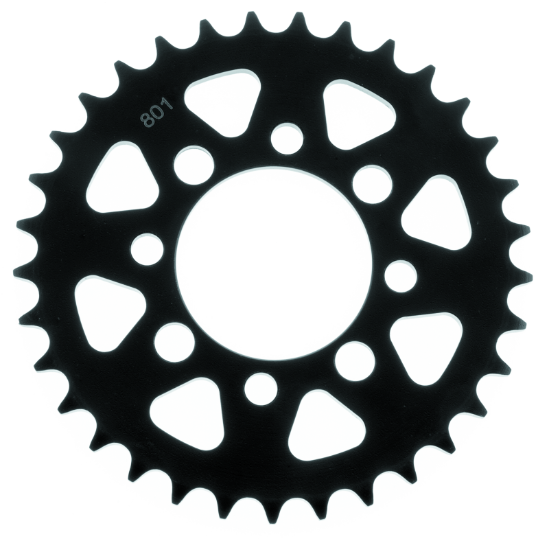 BikeMaster 965020 Suzuki Rear Steel Sprocket 420 33T - Black - Photo - Primary