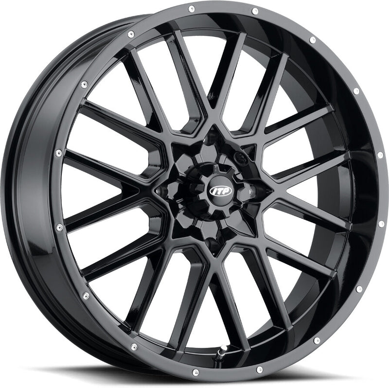 Itp 57-86533 2022518705B HURRICANE BLACK 20X6.5 4/156 4 + 2.5 (+10MM)