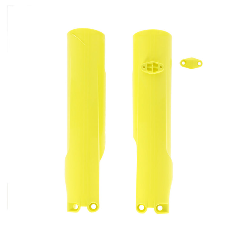 Acerbis 29792-90005N 2979290005 LOWER FORK CVR SET HUS YELLOW
