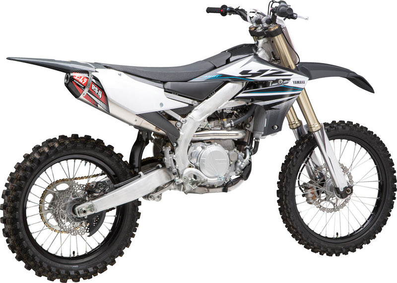 Yoshimura RS-4 Header Canister END CAP Exhaust Slip-ON SS-AL-SS - 234832D320 Yamaha WR 450 / YZ 450 2019-2023