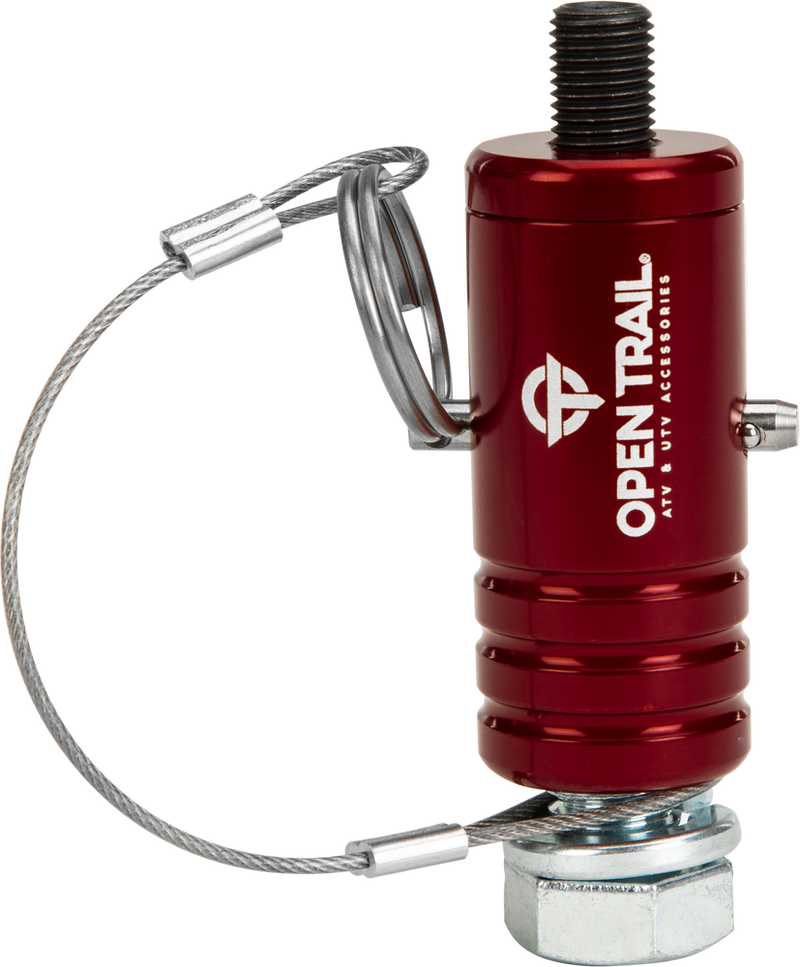 Open Trail 12-8503 OT-WHIP-RD QUICK-RELEASE WHIP MOUNT RED