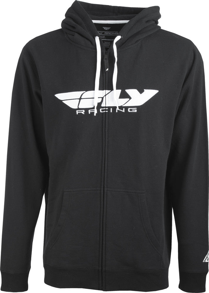 Fly Racing 354-0190X 354-0190X FLY CORPORATE ZIP UP HOODIE BLACK XL