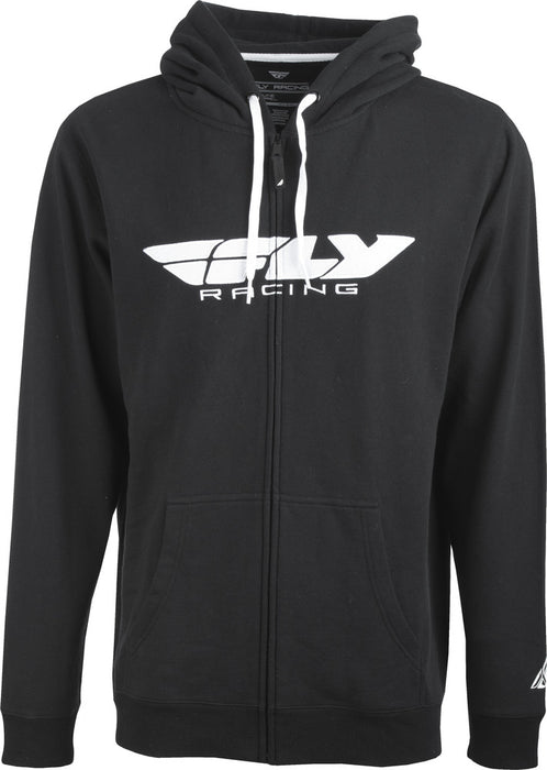 Fly Racing 354-0190X 354-0190X FLY CORPORATE ZIP UP HOODIE BLACK XL