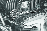 Kuryakyn 1072 Flame Shift Linkage Chrome - User 1