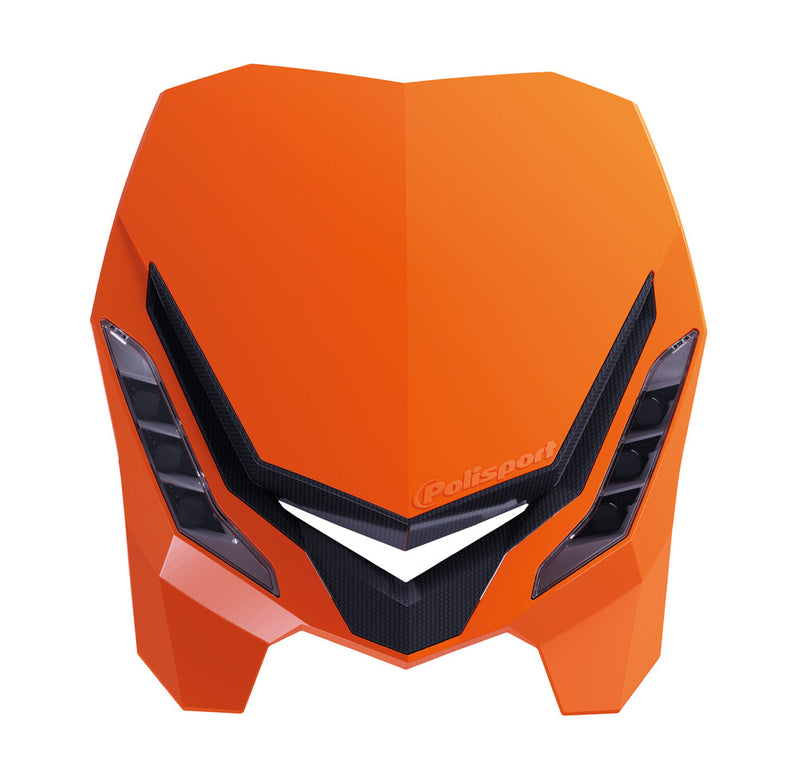 Polisport 64-867086 8670800006 E-BLAZE HEADLIGHT ORANGE/BLACK