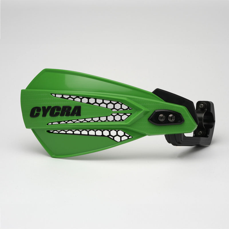 Cycra 714-1139 1CYC-0057-72X MX-RACE HANDGUARDS GREEN/BLACK