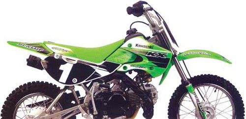 Polisport Plastic Body Kit Green - 90056 Kawasaki 110 2002-2009