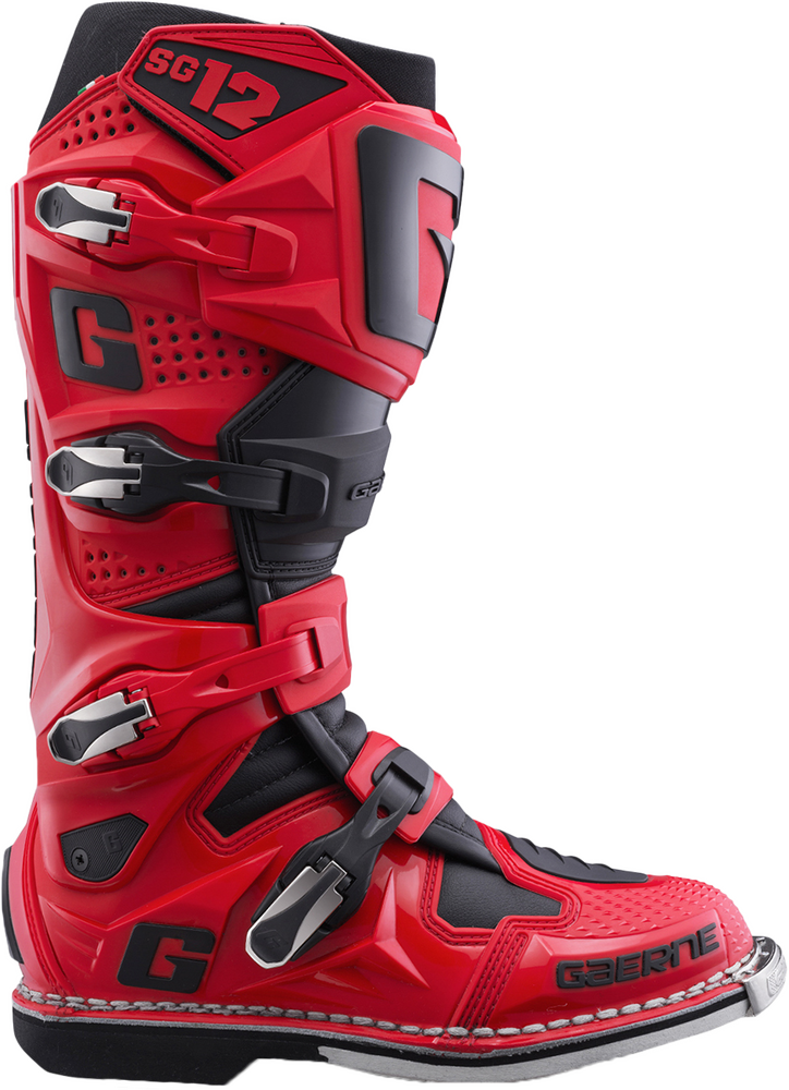 Gaerne 480-65808 2174-105-42 SG-12 BOOTS RED/BLACK 08