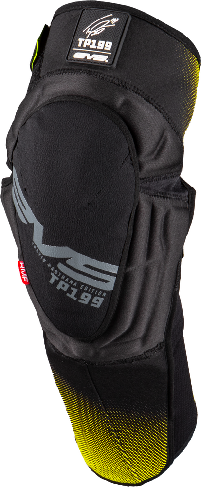 Evs 663-14382X TP199K-BKHV-XXL TP199 KNEE/SHIN GUARD BLACK/HI-VIS 2X