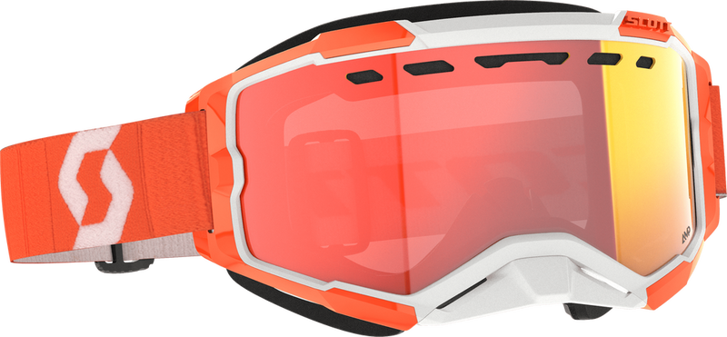 Scott 51-5658 278605-0036312 FURY SNOWCROSS GOGGLE ORANGE ENHANCER RED CHRM