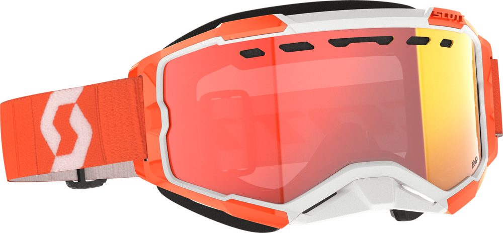 Scott 51-5658 278605-0036312 FURY SNOWCROSS GOGGLE ORANGE ENHANCER RED CHRM