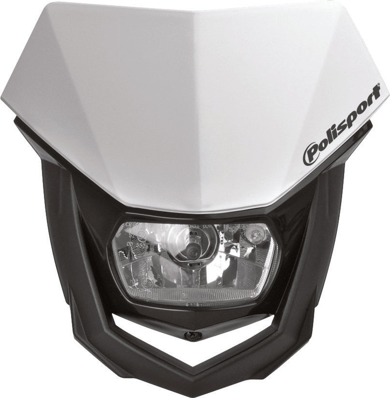 Polisport 64-6921 8657400001 HEADLIGHT HALO WHITE/BLACK