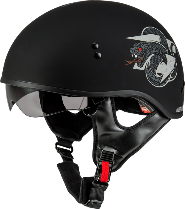 Gmax HH-65 DRK1 Half Helmets