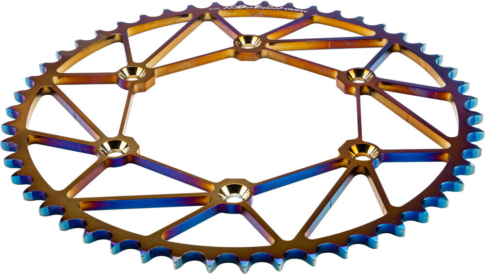 Dirt Tricks Rear Sprocket Chromoly Steel ZIR 50T-520 Chromatic - KTM-50-Z-C For KTM Dirt Bikes 1991-2026 | Husqvarna Dirt Bikes 2017-2026