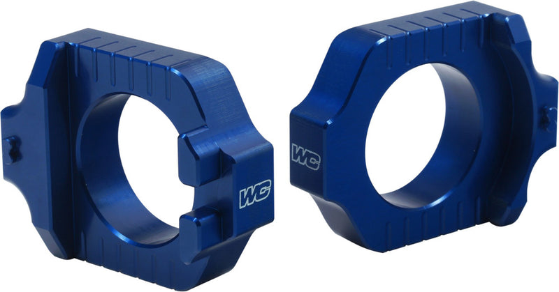 Works Axle Blocks Elite Yamaha Blue - 17-280 Yamaha YZ 450 / YZ 250 2010-2022