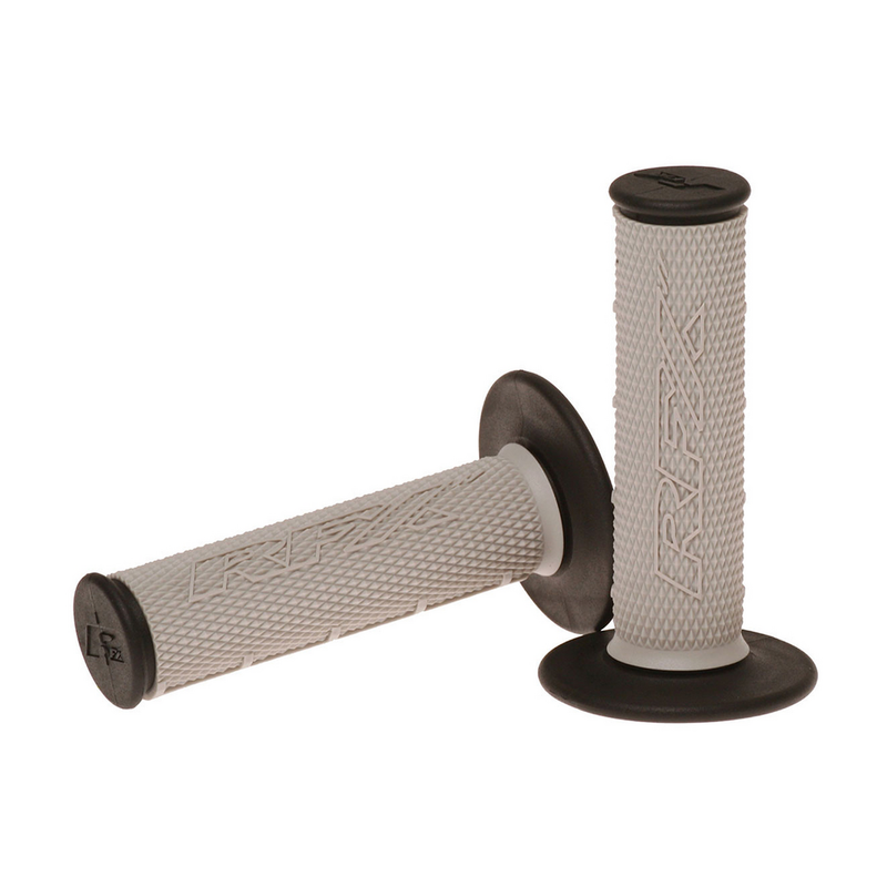 Rfx 739-0791 FXHG 20200 99GY DUAL COMPOUND GRIPS GREY WITH BLACK ENDS