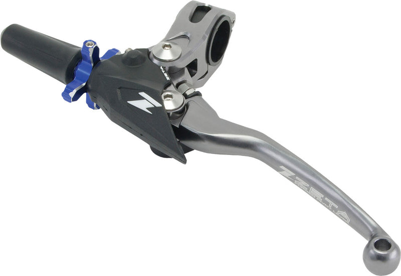 Zeta Pivot Perch FP 4-Finger Titanium Blue - ZE43-2411 For Yamaha Dirt Bikes 1998-2016 | Honda CR 125 / CR 250 / CRF 450 / CRF 250 2000-2016