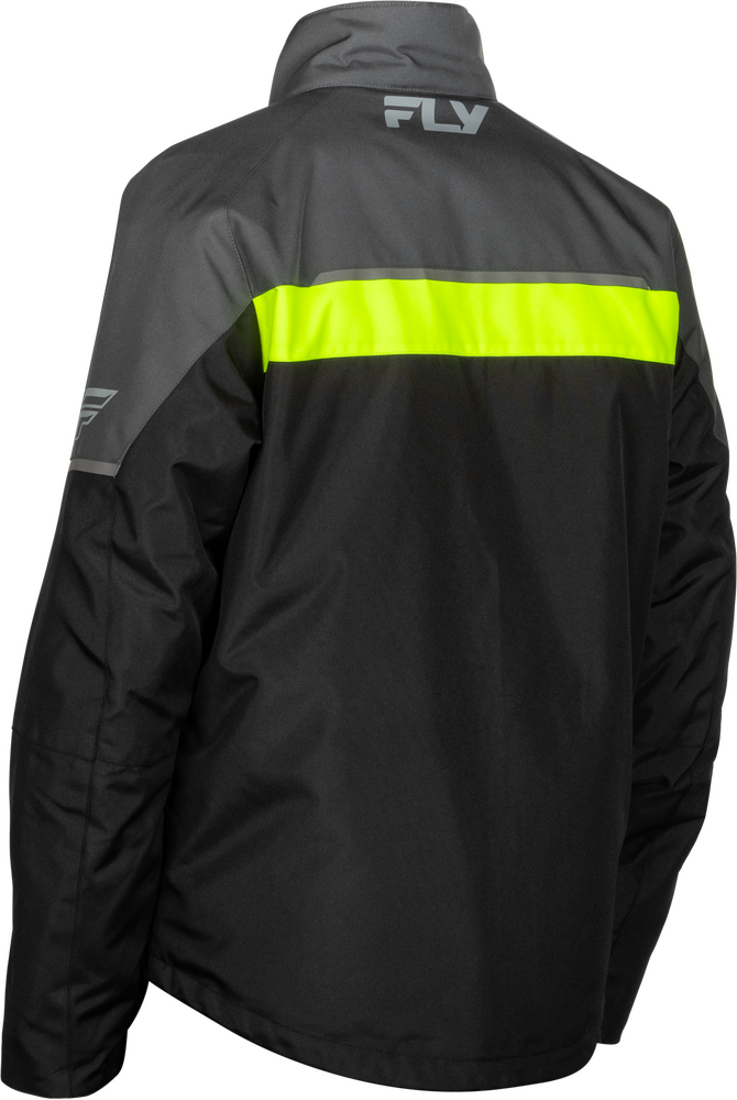 Fly Racing 470-4126L 470-4126L AURORA JACKET GREY/BLACK LG
