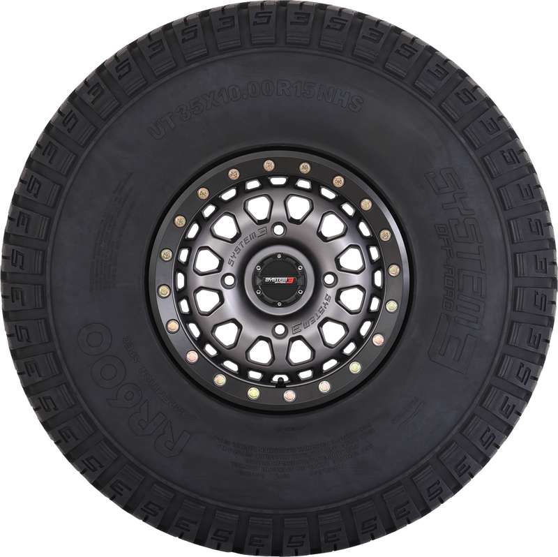 System 3 3-1766 S3-1766 TIRE RR600 33X10R-15