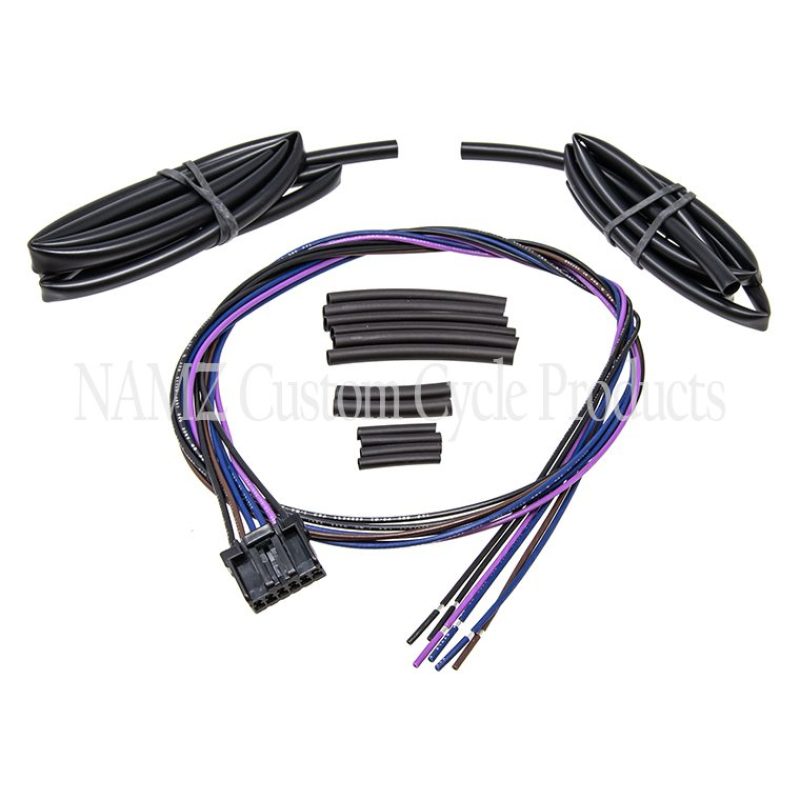 NAMZ NTSX-3601 11-17 V-twin Fxst/flst W/switch Housing Mounted Signal Front Turn Sig Relocation Harness 36in. - Photo - Primary