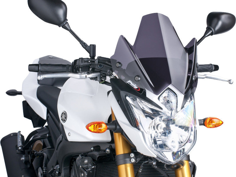 Puig Hi-tech Parts 561-1418D 5872F WINDSCREEN NAKED NEW GEN SPORT DARK SMOKE
