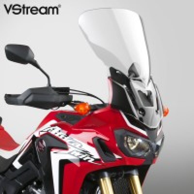 National Cycle N20059 15-19 Honda CRF1000B Africa Twin/adventure Sport- Vs/wave Tall Windshield - Clear - User 1