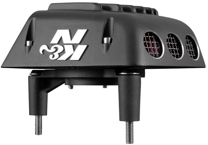 K & N RK-3950 K&N Street Metal Intake System For 01-16 Harley Davidson Softail/dyna - Shaker Black - Photo - Primary