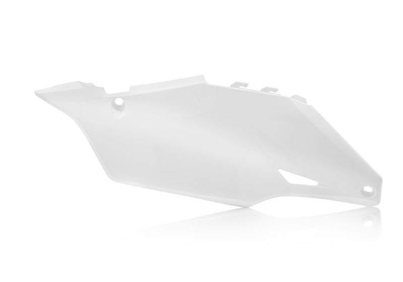 Acerbis Side Panels White - 2736310002 Kawasaki Dirt Bikes 2019-2024