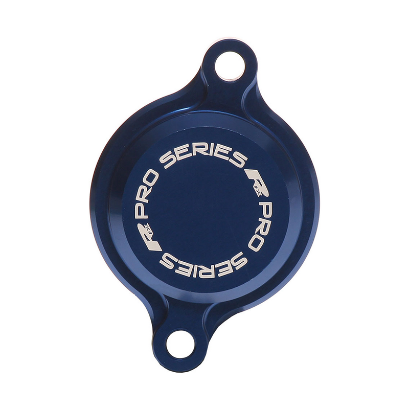 RFX OIL Filter Cover Blue - FXFC 40200 99BU Yamaha YZ 450 / YZ 250 / WR 250 / WR 450 2010-2025