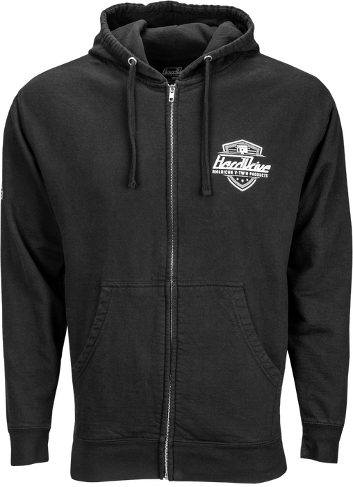 Harddrive 800-02092X 800-02092X HARDDRIVE SHIELD HOODIE BLACK/WHITE 2X