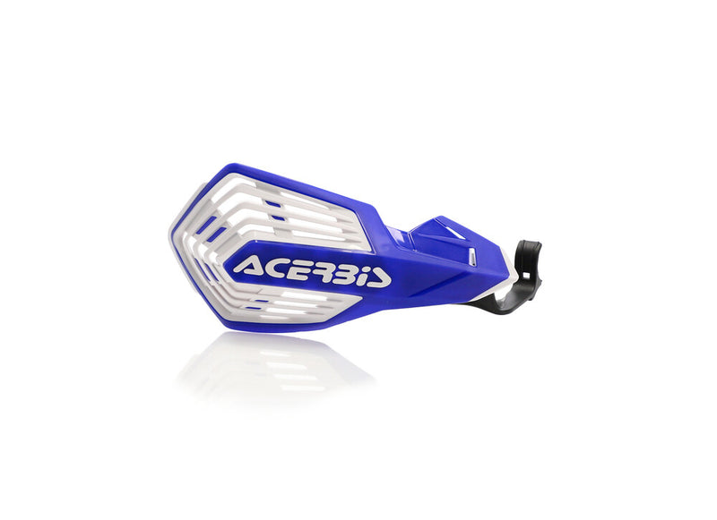 Acerbis 2895631006 K-Future Handguard Yamaha Blue White For Yamaha YZ 250 / YZ 450 2009-2024 | Kawasaki KX 450 2015-2019 | Suzuki RMZ 450 2016-2024