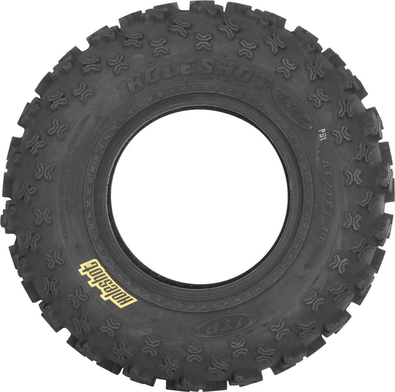 Itp Tire Holeshot Gncc Front 21X7-10 LR235LBS Bias - 532029 For Polaris ATV/UTV Models 2003-2018 | Bombardier ATV/UTV Models 2000-2006