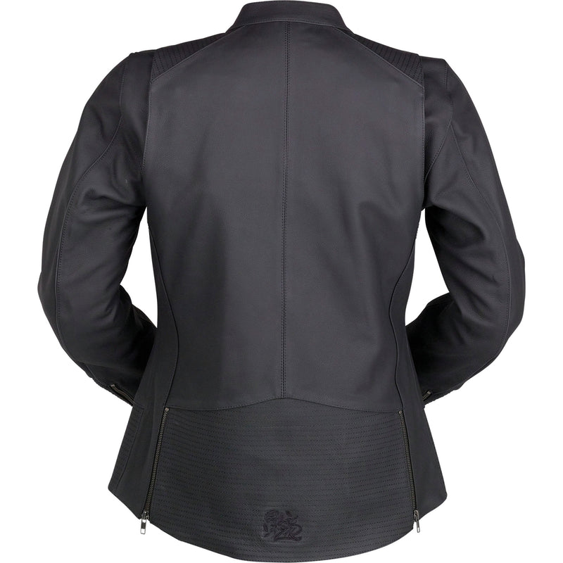 Z1R Women's Matchlock Leather Jacket