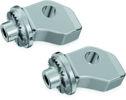 Kuryakyn 8836 Splined Peg Adapters Front Indian Scout Chrome - Photo - Primary