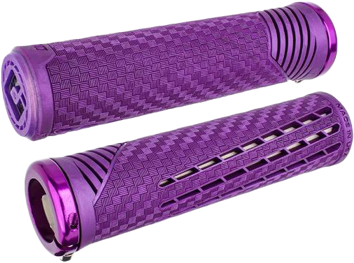Odi 206-1343 F35CFPW-P CF11 V2.1 BMX GRIPS COSMIC PURPLE/PEARL W/PURPLE