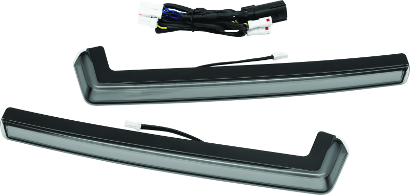 Kuryakyn 2944 Tracer Tour Pak Side Lights Smoke Lens - Photo - Primary