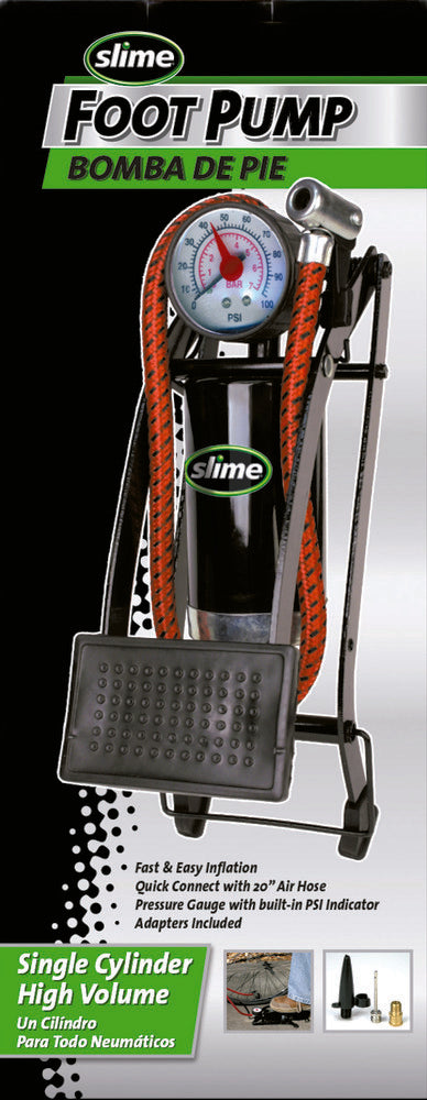 Slime 85-2063 2061-A SINGLE CYLINDER FOOT PUMP
