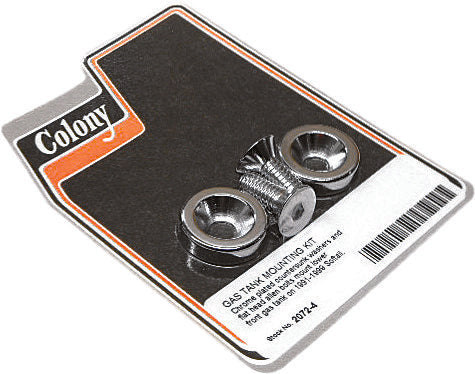 Colony Machine GAS Tank Mount Kit Softail - 2072-4 For Harley Softail 1991-1999
